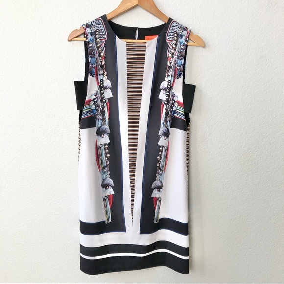 Clover Canyon Ancient Parallels Mini Dress Side Openning Size XS Women's - Picture 2 of 9